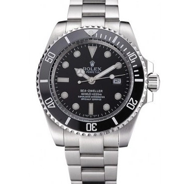 Aaa replica watch Sky Rolex Steel Bracelet Dwellerr Case Black Dial Stainless 622837 And 0621